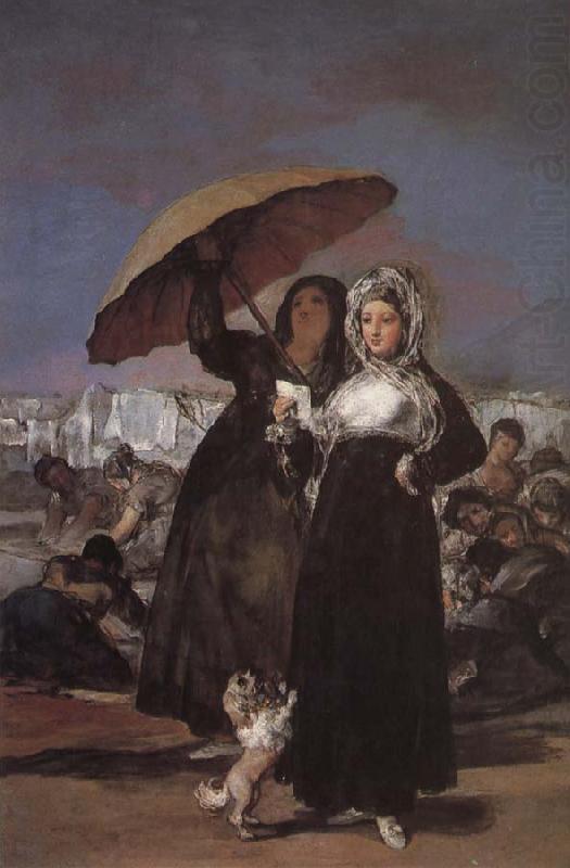 Les Jeunes, Francisco Goya